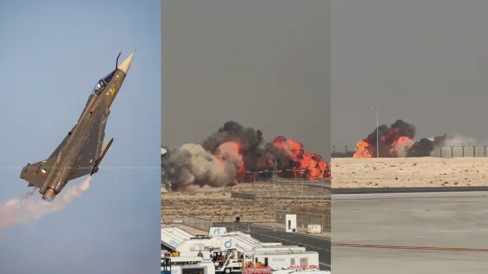 দুবাই এয়ার শো'তে ভারতের 'তেজস' যুদ্ধবিমান বিধ্বস্ত, পাইলট নিহত