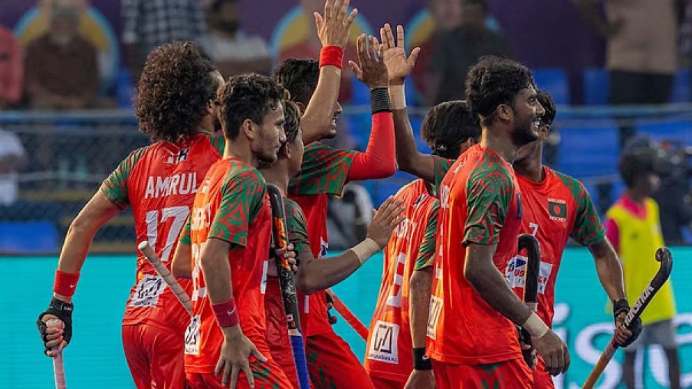 হকি বিশ্বকাপে ‘চ্যালেঞ্জার চ্যাম্পিয়ন’ বাংলাদেশ