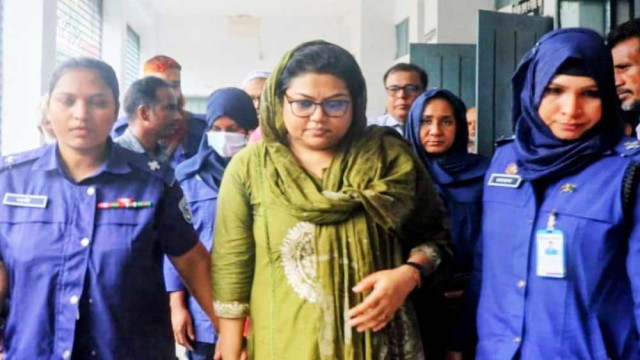 নাশকতার মামলায় যুব মহিলা লীগ নেত্রী কারাগারে