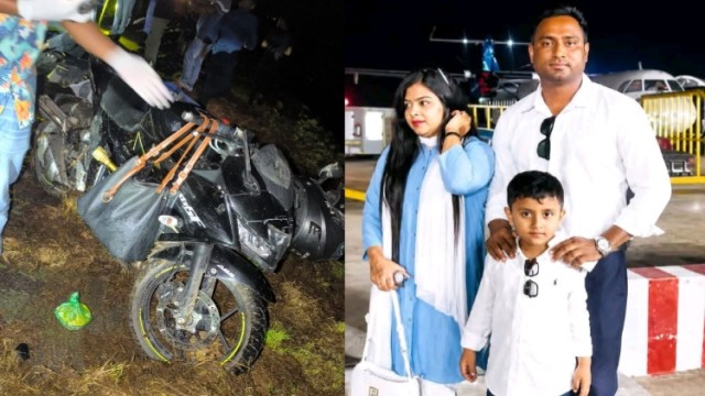 স্ত্রী-সন্তানকে নিয়ে বাড়ি ফিরছিলেন মনির, সড়কেই থেমে গেল তিনজনের জীবন