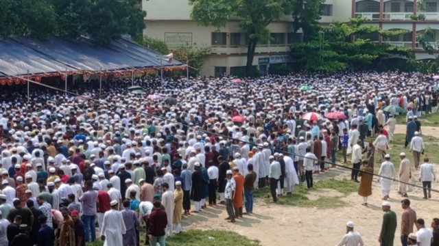 সাবেক প্রতিমন্ত্রী হারুন অর রশীদের দাফন সম্পন্ন