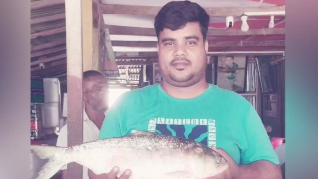 জেলের জালে রাজা ইলিশ, দাম ৯ হাজার