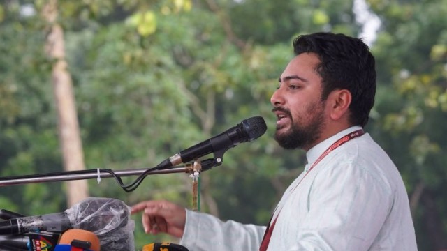 বিএনপির ইতিহাস প্রতারণার, প্রতিটি গণঅভ্যুত্থানের সুবিধাভোগী তারা: নাহিদ ইসলাম