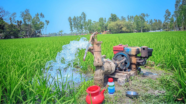 খরায় নামছে পানির স্তর, বাড়ছে সেচ খরচ