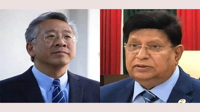 পররাষ্ট্রমন্ত্রীর সঙ্গে বৈঠকে ডোনাল্ড লু