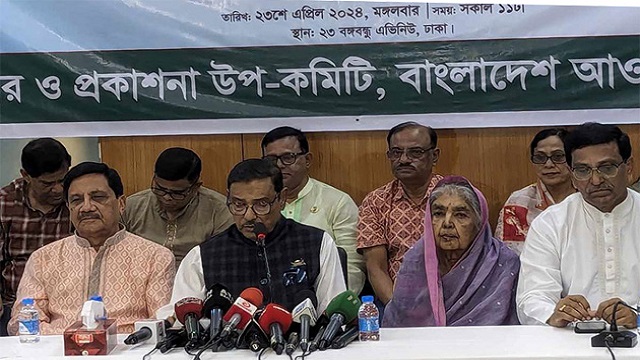 দেশি-বিদেশি চক্র নির্বাচিত সরকারকে হটানোর চক্রান্ত করছে : কাদের