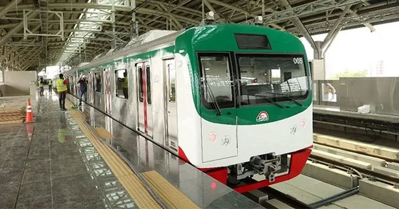৩ দিন পর চালু হলো মেট্রোরেল