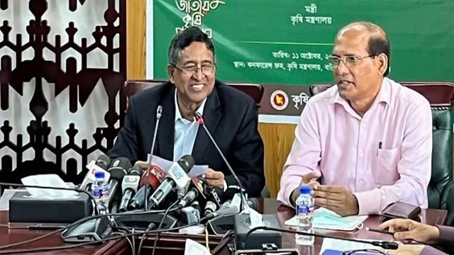দেশে দুর্ভিক্ষের কোনো শঙ্কা নেই : কৃষিমন্ত্রী