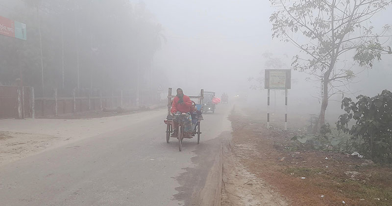 তেঁতুলিয়ায় টানা চার দিন দেশের সর্বনিম্ন তাপমাত্রার রেকর্ড