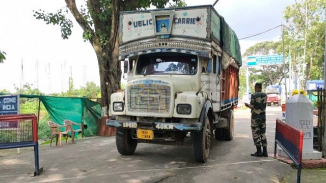 পাঁচ দিন পর আখাউড়া স্থলবন্দর দিয়ে আমদানি-রপ্তানি শুরু