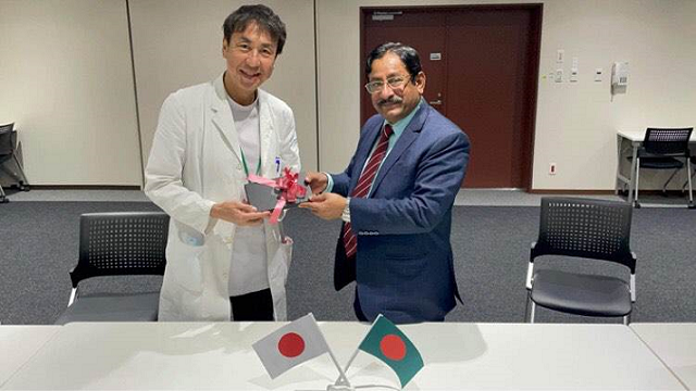 জাপানের আইইউএইচডব্লিইউ-বিএসএমএমইউ সমঝোতা চুক্তি