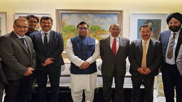 বিদ্যুৎ প্রতিমন্ত্রীর সঙ্গে আইএসএ’র মহাপরিচালকের সৌজন্য সাক্ষাৎ