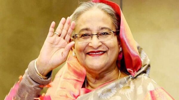 কোটালীপাড়ায় পৌঁছেছেন প্রধানমন্ত্রী