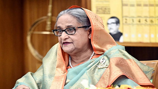 অগ্নিসন্ত্রাসে জড়িতদের ধরা হবে: শেখ হাসিনা