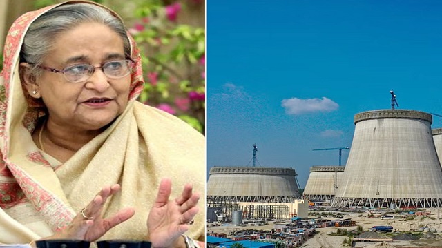 রূপপুরের দ্বিতীয় পারমাণবিক চুল্লিপাত্রের উদ্বোধন করলেন প্রধানমন্ত্রী