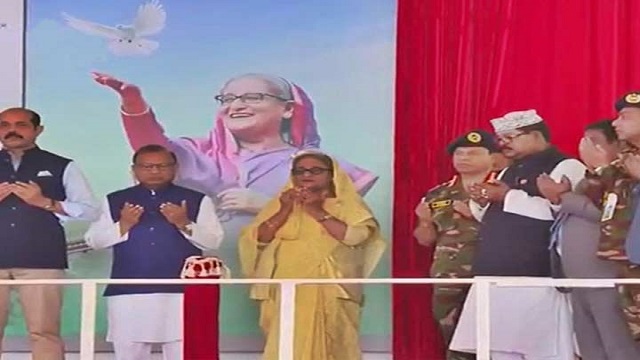 মিরপুর-কালশী ফ্লাইওভার উদ্বোধন করলেন প্রধানমন্ত্রী
