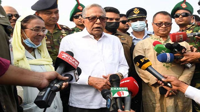 বঙ্গবন্ধুকন্যা আমার বাড়িতে আসছেন, আমি খুবই খুশি : রাষ্ট্রপতি