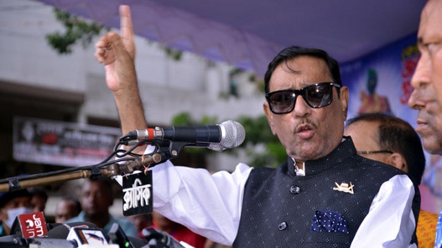 পররাষ্ট্রমন্ত্রীর বক্তব্য ব্যক্তিগত অভিমত: ওবায়দুল কাদের