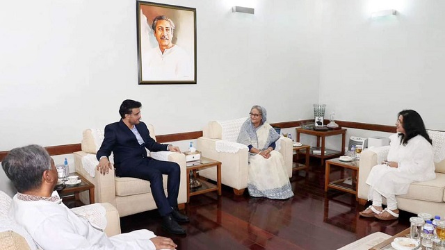 প্রধানমন্ত্রীর সঙ্গে সৌরভ গাঙ্গুলির সাক্ষাৎ